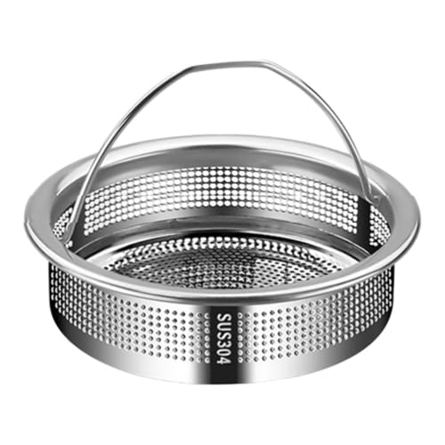 Colador de acero inoxidable para fregadero, 3 piezas miniatura 2