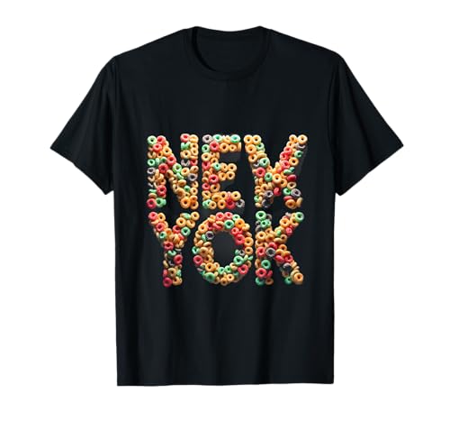 Fruit Loops Nueva York - Amantes de los cereales de Nueva York Camiseta