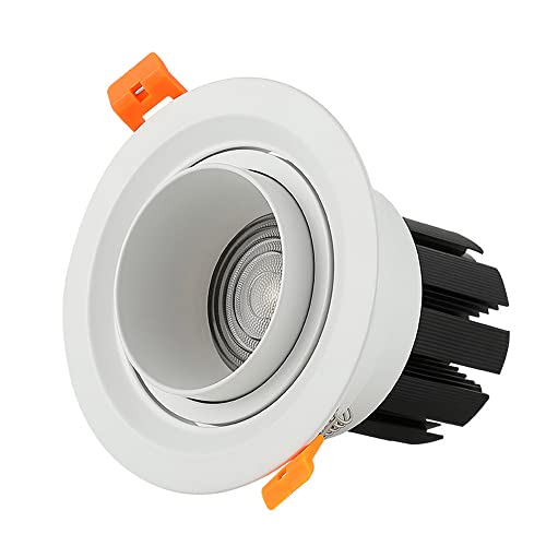 �X�|�b�g���C�g 2�C���`/4�C���` LED�t�H�[�J�X�X�|�b�g���C�g �V�[�����O�����v 3000K/4000K/6000K�I���\ ���ߍ��݌^�Ɩ���� (5W 4000K)