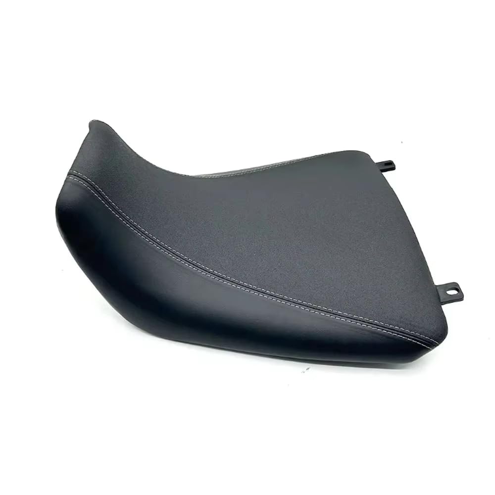 Sella Personalizzata per CFMOTO 800MT, Ribassata 30mm, Design Retro con Gobba, Rivestimento in Pelle Nera, 45x35x10 cm