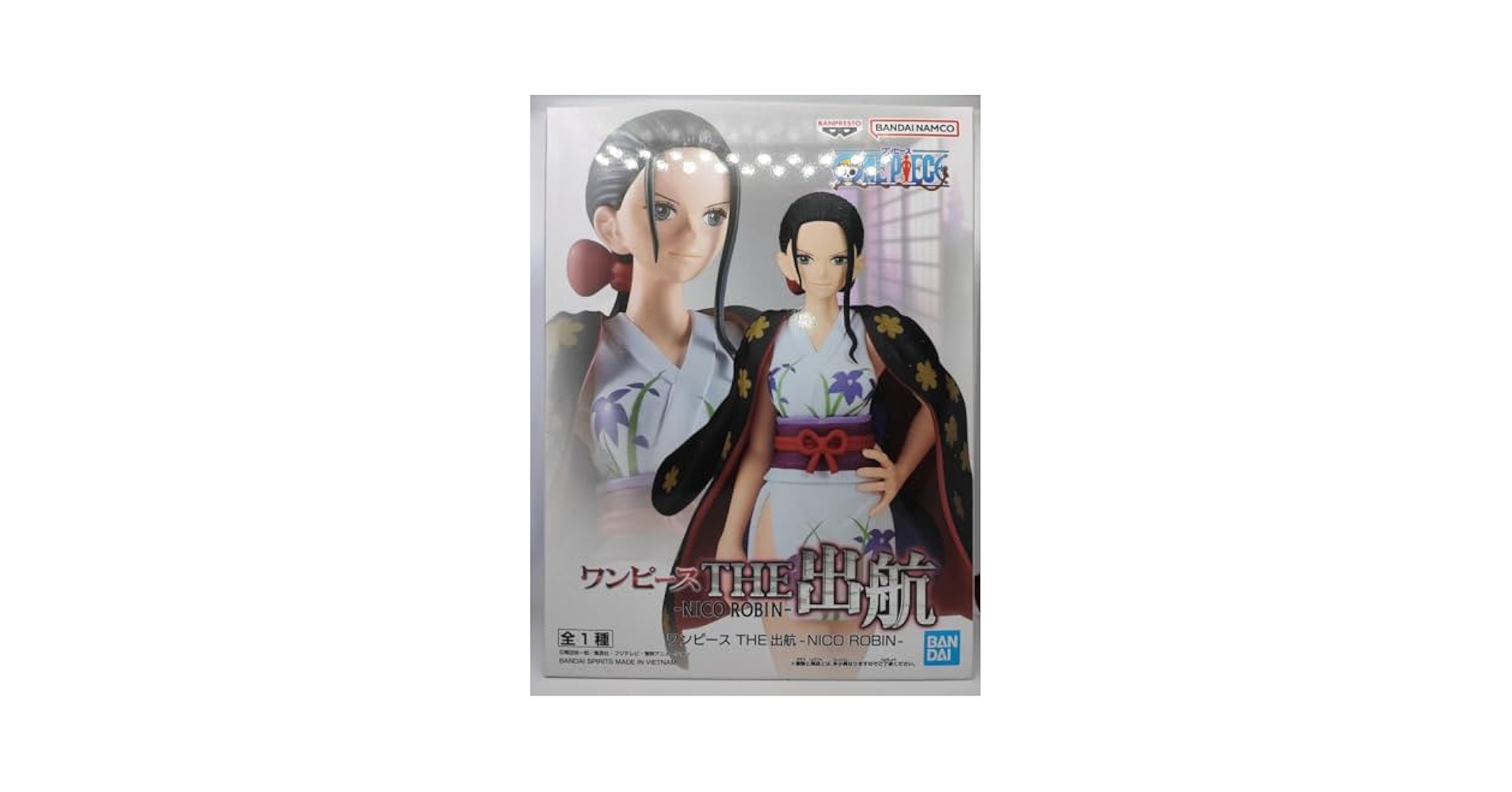 ワンピースTHE出航　　ニコロビンフィギュア ONE PIECE ワンピース THE出航 NICO ROBIN 単品 ニコ・ロビン