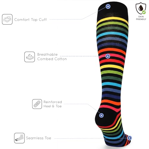 Image of Mysocks Unisex Knee High Stripe Socks