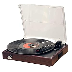 Gramofon winylowy Iubgfto z 2 głośnikami stereo