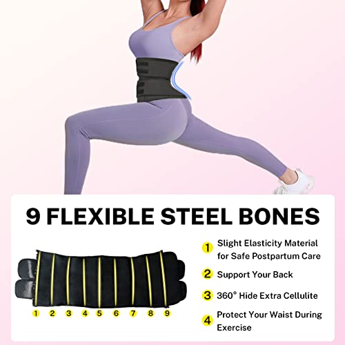 Image of GainKee Clip and Zip Waist Trainer Corset Women Neoprene Worked Out Sweat Vest Body Shaper