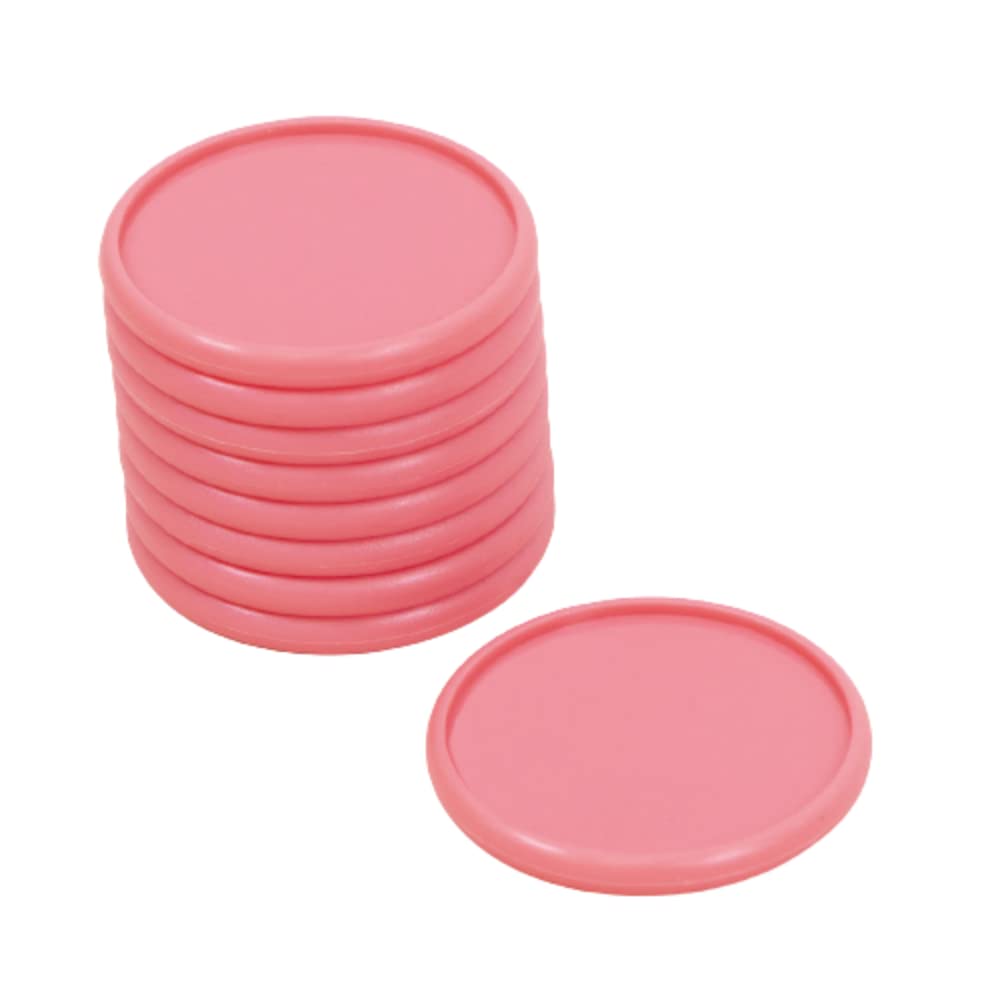 Craftelier Pink - Plastic Disc Rings L For Binding Planners, Agendas Or Albums | Ideal For Scrapbooking And Other Crafts | Pack Of 9 Pcs 45 Mm Diameter - Colour