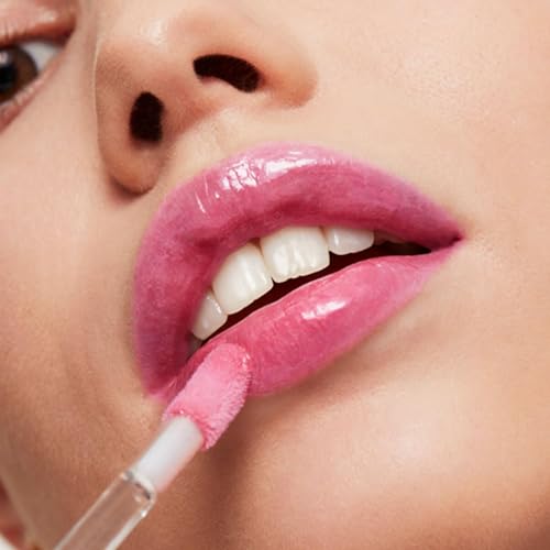 Image of Revlon Super Lustrous Lip Gloss, Non-Sticky, Hydrating, High Shine Finish, 232 Pink Obsessed, 0.13 oz (Pack of 2)