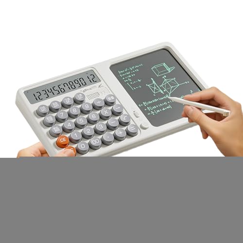 Calculadora con bloc de notas para evitar la fatiga visual al estudiar 7