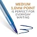 BIC Round Stic Xtra Life Ballpoint Pen with 1.0 mm Medium Point and Consistent Ink Flow, 60-Count in Blue Ink