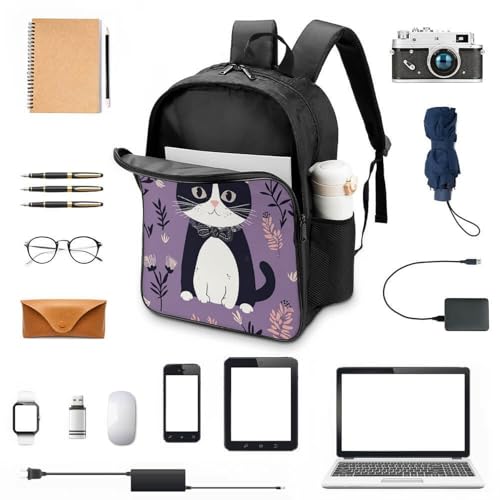 Regalos para niñas y niños: mochila infantil de cartoon cat impermeable para la vuelta al cole 4