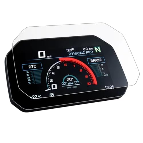 Protection écran R1300GS Adventure film anti-rayures tableau bord moto