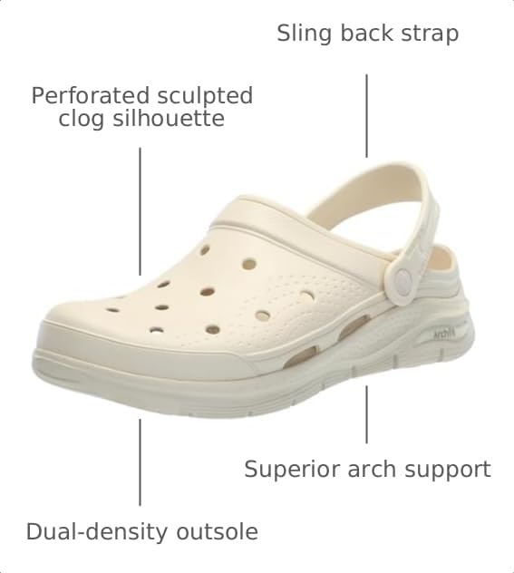 Image of Skechers Men's Foamies: Arch Fit Valiant Clogs