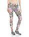 Zumba Women's Wide Waistband Print Legging Compression