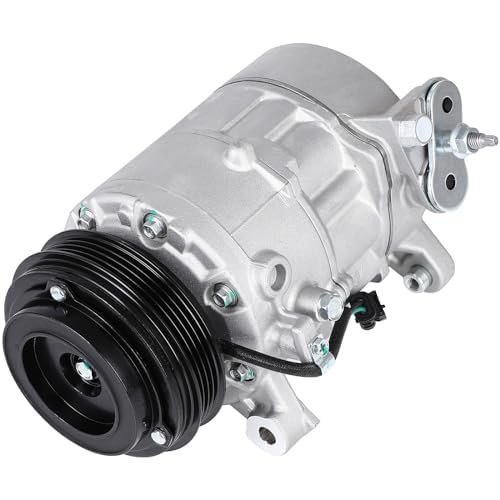 Image of ECCPP A /C Compressor with Clutch 2014-2019 Fit for Chevrolet Silverado 1500 2500 4.3L 5.3L 6.2L 2014-2019 Fit for GMC Sierra 1500 6.2L AC Compressor