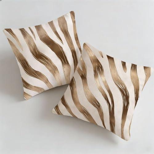 Housse de coussin extérieur imperméable marbre décoratif haut de gamme - 2