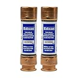 (2 Pack) ECNR60 - Edison Time Delay Fuse - 60 Amp 250V - RK5 Dual Element