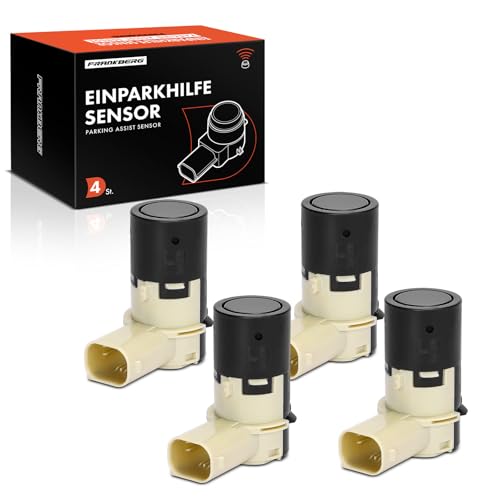 Frankberg Lot de 4 capteurs de stationnement avant arrière compatibles avec Classe A W169 A150 A160 A170 A180 A200 1.5L-2.0L 2004-2008 Classe B W245 B150 B170 B180 B200 1,5L-2.0L 2,0L 2 005-2. 011