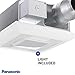 Panasonic FV-0811VFL5E WhisperFit EZ Retrofit Ventilation Fan with Light, 80 or 110 CFM