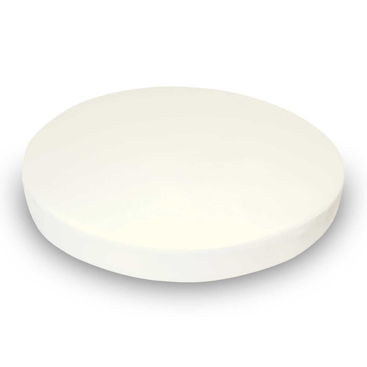 SheetWorld Baby Fitted Round Crib Sheet, 100% Cotton Flannel Sheet, Unisex Boy Girl, 42 x 42 inches, Flannel FS8 - Red, Made in USA