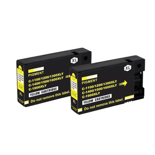 Cartouche PGI1600XL Jaune anti-bavure pour imprimante jet d'encre MAXIFY MB2760