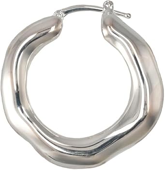 Amazon | JIL SANDER(ジルサンダー) ピアス メンズ ECO BRASS フープ