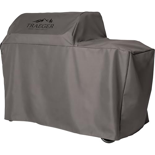 Image of Traeger Grills BAC776 Full-Length All Weather Grill Cover Accessory - Woodridge Pro and Woodridge Elite