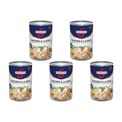 Image of Swanson Canned Chicken a la King With White and Dark Chicken Meat, 10.5 OZ Can (Pack of 5)
