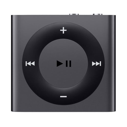 Apple iPod Shuffle 2GB Space Gray (4th Generation, 2015 Model) MKMJ2LL/A (Renewed)