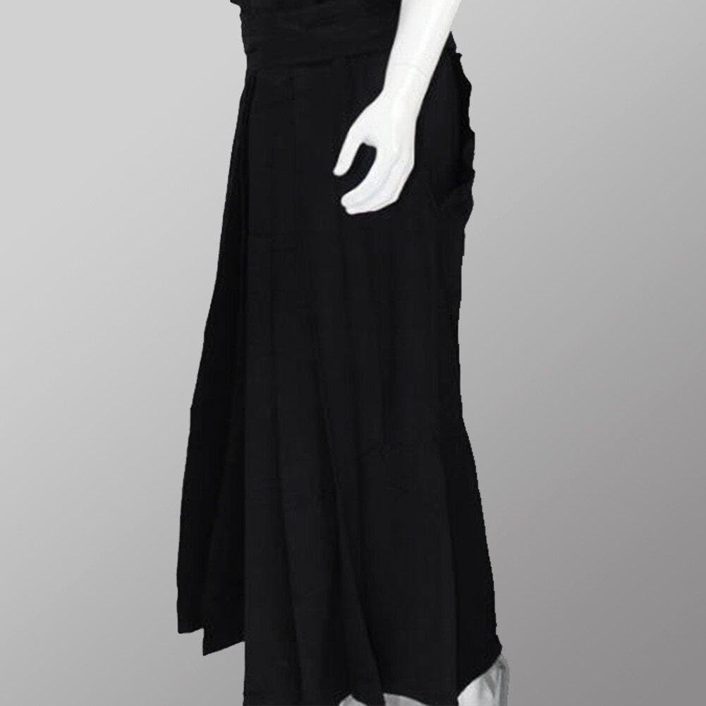Pantaloni Kendo Hakama Abbigliamento per Arti Marziali Tradizionali Giapponesi Abbigliamento Sportivo Aikido Hapkido Hakama Uniforme per Uomo Donna