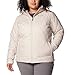 Columbia Women's Copper Crest II Hooded Jacket, Dark Stone, X-Small