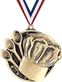 Crown Awards Cooking Medals - 2' and 2 Per Pack-Great for Chefs, Culinary, Cookoffs, BBQ