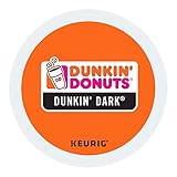 Dunkin Donuts Dark Roast Coffee K-Cups For Keurig K Cup Brewers (64)