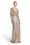 HALSTON Ramona Sequins Gown