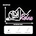 Dimmable Relax Neon Sign Led Woman Relax Neon Light for Wall Decor White Pink Lady Body Neon Wall Light Up Sign for Beauty Salon Massage Shop Ladies Room Decor Gifts for girls (16.7‘’*8.7‘’USB）