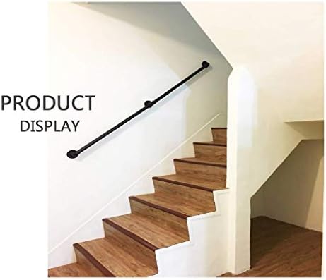 حاجز دعم حاجز حاجز حاجز معدني أسود غير لامع قضيب إمساك معدني حامل جدار معدني للإعاقة مقبض حمام كبار السن المعاقين في الشقة العلية للممر Amazon Ae الأدوات وتحسين المنزل