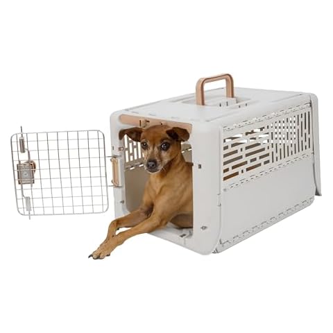 SportPet Designs Collapsible Pet Kennel, 19" X-Small (Tan) Cover