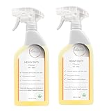Naturally It’s Clean Heavy Duty Cleaner | Deep Cleans floors in homes, garages, patios, sidewalks, walls, kitchens, restrooms, ceramic tile, concreate, furniture, and equipment| 24oz Bottles | 2 Pack RTU