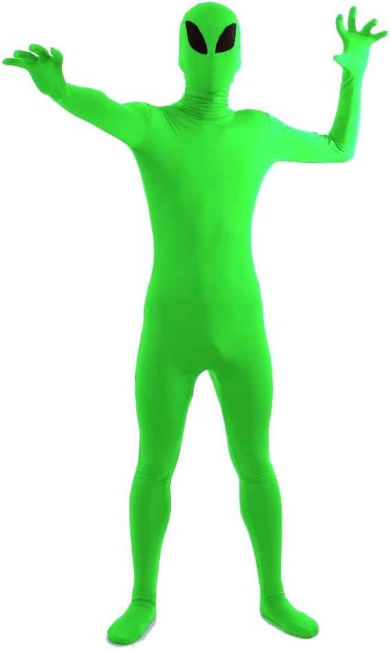 ATHX Men's and Women's Bodysuit Costume Stretchy Spandex Unitard Halloween Cosplay Full Body Suit Zentai Skin Suit