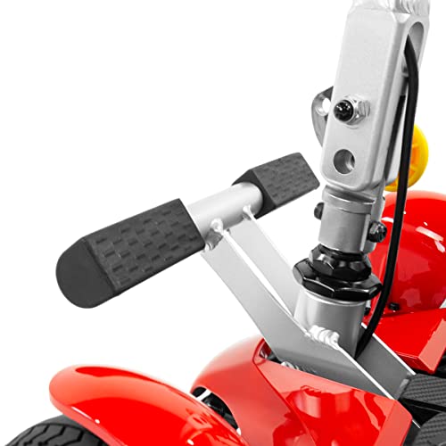 Ev Rider Gypsy Ultralight (Weighs Only 37Lbs) Collapsible 4-Wheel Mobility Scooter - Red #TOP7