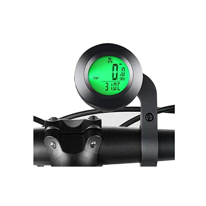 Buy Wireless Bike Computer 3 Color Backlight Cycle Bike Speedometer
