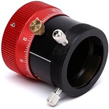 Telescope Helical Focuser, Double Helical Focuser, High Precision Aluminum Alloy Telescope with 10mm Focusing Stroke for Astronomical Observation