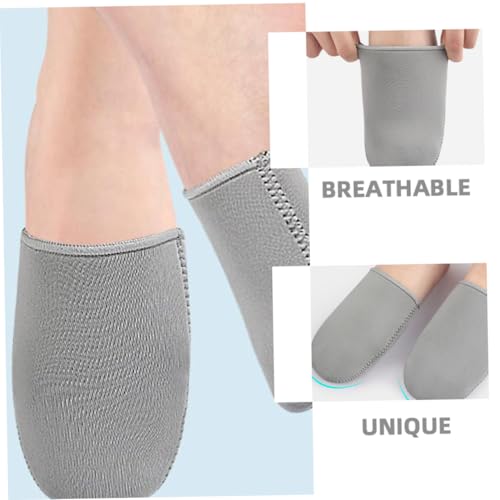 ORFOFE Neopreno Calentador de Dedos para Invierno Separador de Dedos para Zapatillas Protector de Talón para Hombre Funda Térmica para Ciclismo miniatura 3