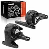 A-Premium 2PCS Front Left and Right Engine Motor Mount Kit Compatible with Jeep KJ Series Liberty 2002 2003 2004 2005, 3.7L, Replace# 52059227AB