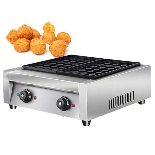 Takoyaki Maker, Takoyaki Pan, Electric Multi-Function Breakfast Machine, Non-Stick Pancakes Cooking Plate, for Breakfast, Fried Egg, Puff,B
