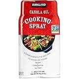 Kirkland Signature Canola Oil Cooking Spray, Non Gmo ,34 Ounce (Pack Of 3)