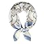 Lace Bronze Mirror Light Blue