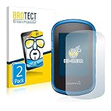 BROTECT Protector Pantalla para Garmin eTrex Touch 25 Protector Transparente (2 Unidades) Anti-Huellas