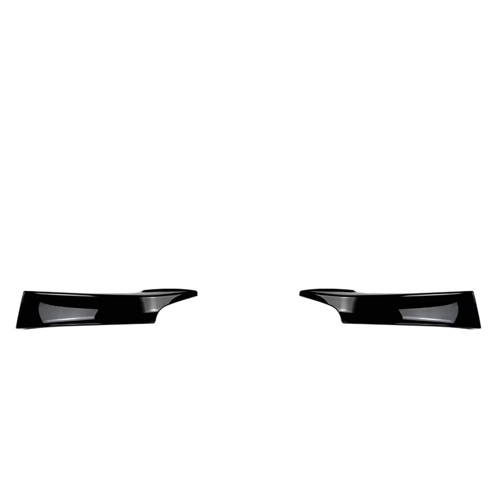 DZSHONGXINSM Front Bumper Lip 2012-2014 For BMW 1 Series F20 F21 Canard Cover Trim Splitter Front Bumper Lip Spoiler Gloss Black Carbon Fiber Front Bumper Lip Spoiler(Gloss black)