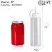 OAMCEG 12 Pack Ketchup Squeeze Bottles 8 OZ Plastic Condiment Squeeze Squirt Bottles and Caps with Discrete Measurements, for Ketchup, BBQ, Sauces, Syrup, Condiments, Dressings, Paint - BPA Free