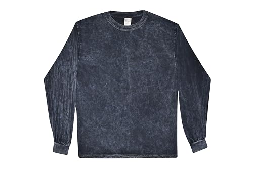 T-shirt à manches longues Tie Dye Colortone pour en finir avec la grisaille