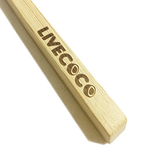 Livecoco - Spazzolino da denti in Bambù con